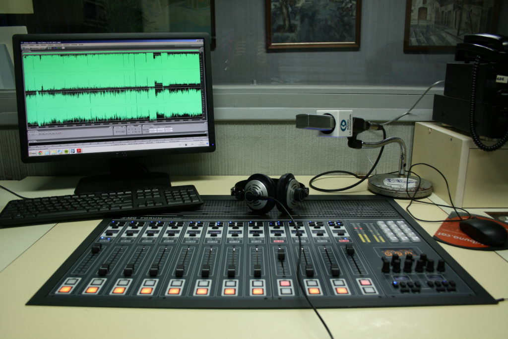 Control tècnic de Ràdio la Llagosta.