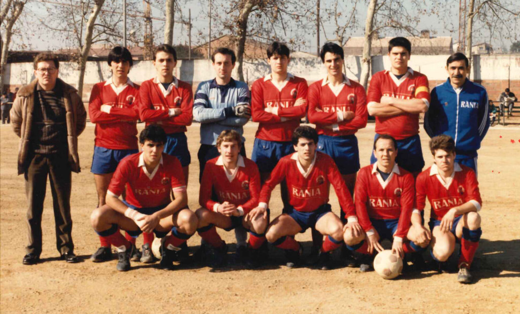 Plantilla del CE la Llagosta, al 1988.