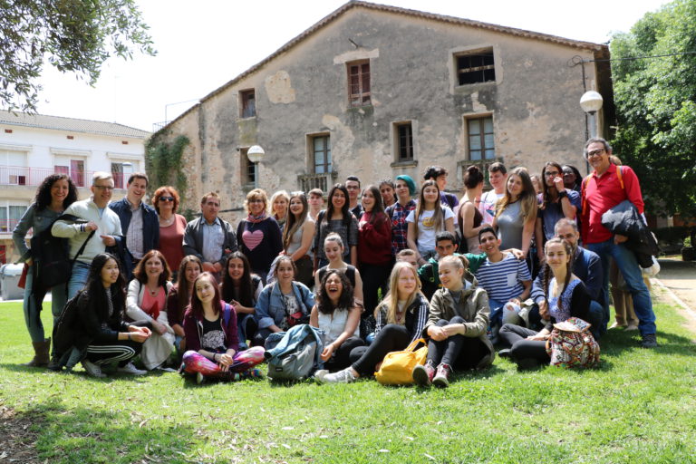Professors i alumnes d’Erasmus Plus visiten la Llagosta