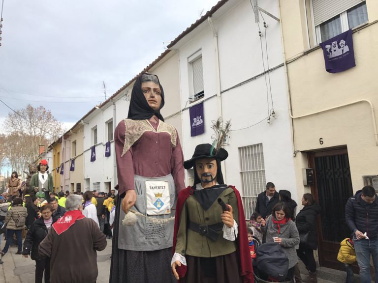 Primera sortida de l’any de la Colla Gegantera de la Llagosta