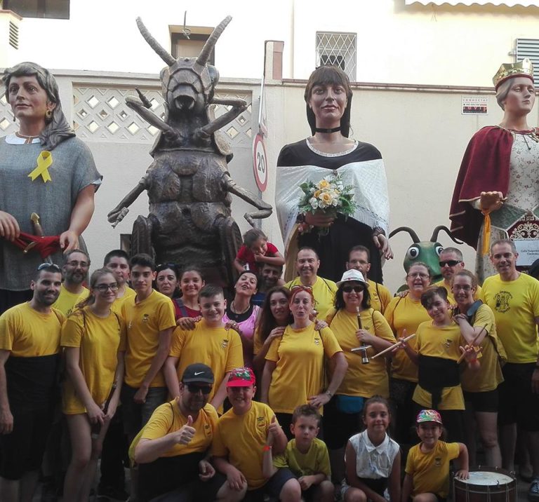 Els gegants de la Llagosta van visitar dissabte el Masnou
