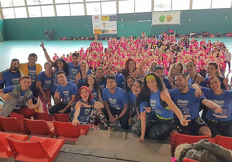 Més de 300 persones participen al Zumba Gegant 2018