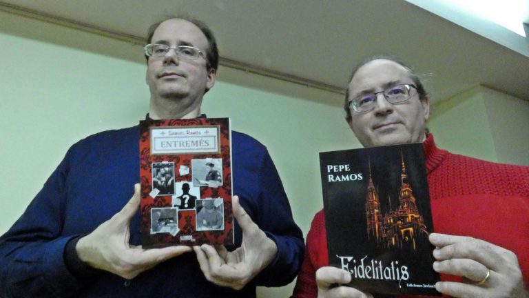 Els germans Ramos presenten les novel·les ‘Fidelitatis’ i ‘Entremés’