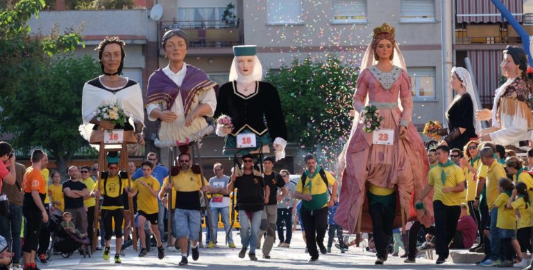 Tot a punt per a la Cursa de Gegantes de dissabte