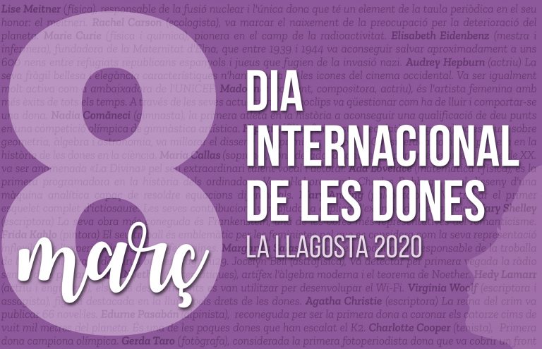Activitats per celebrar el Dia internacional de les Dones