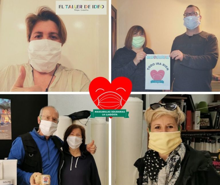 42.000 mascaretes i 4.700 bates sanitàries solidàries