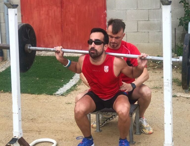Raúl Gracia i el repte paralímpic amb Martín Parejo