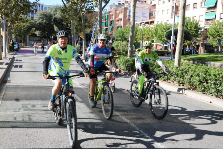 Uns 150 participants a la Diada de la Bicicleta de 2022