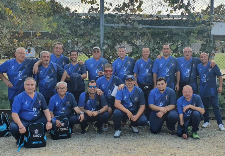 El sènior masculí A del Club Petanca farà la fase d’ascens