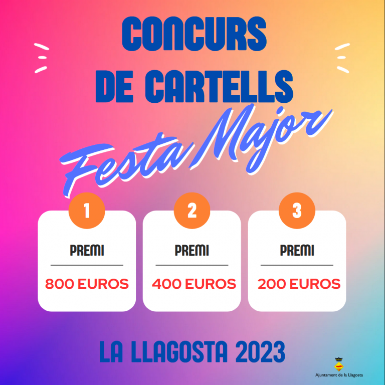Convocat el Concurs de cartells de Festa Major 2023