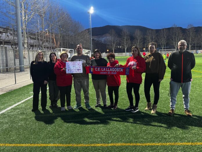 El CE la Llagosta recapta 720 euros per a la lluita contra el càncer