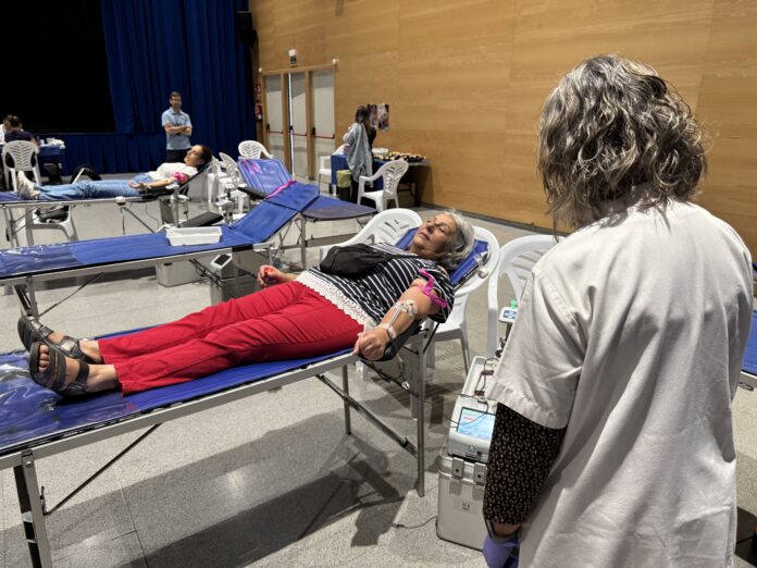 60 donacions de sang i 12 de plasma durant la cinquena captació d’aquest any